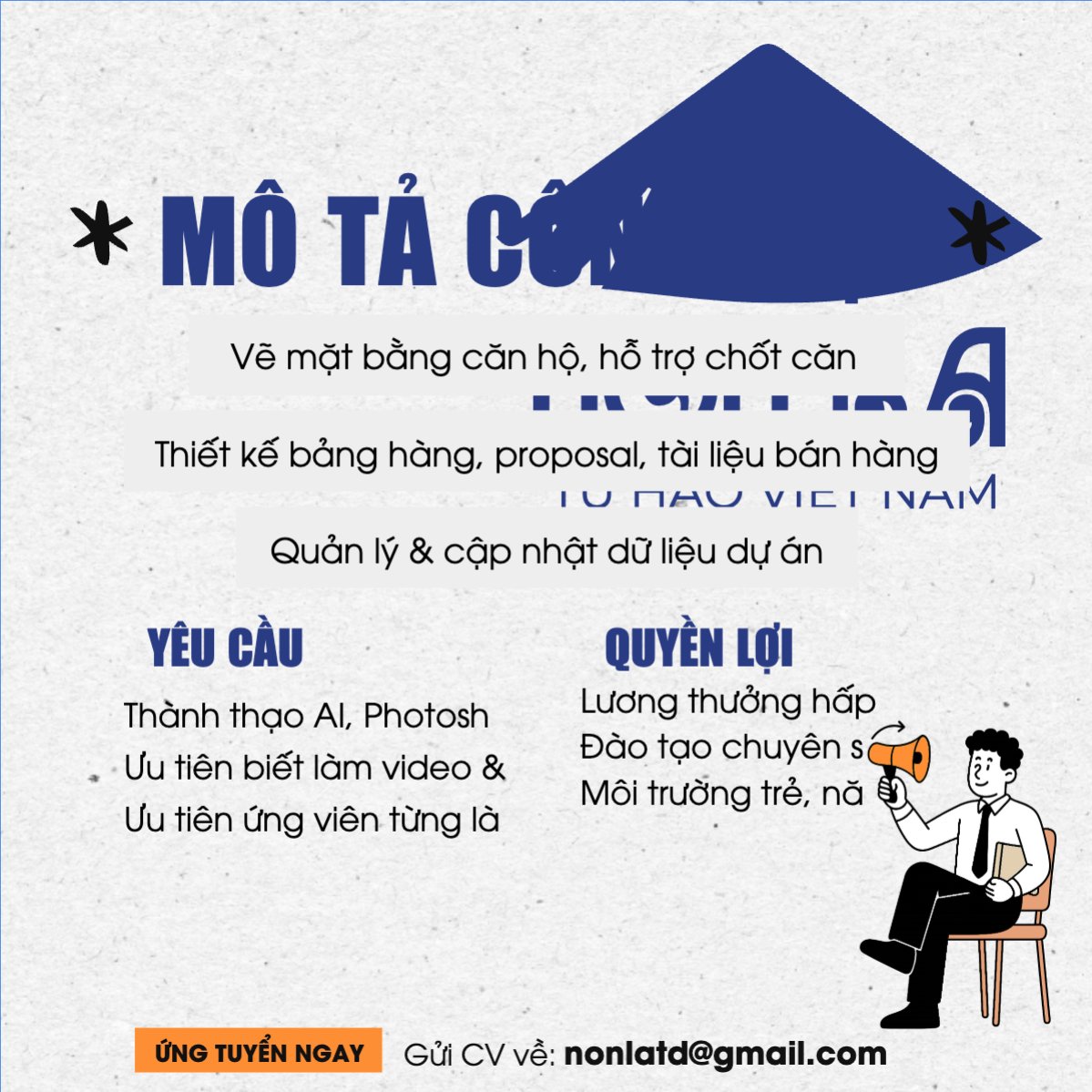Mô tả công việc thiết kế