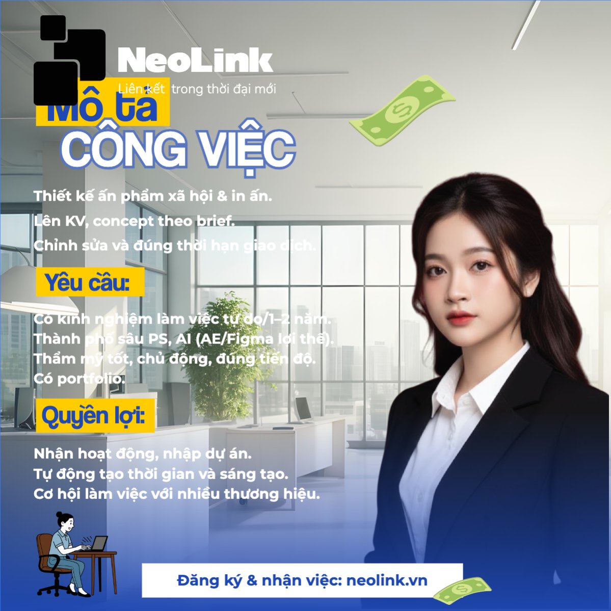 Mô tả công việc freelance
