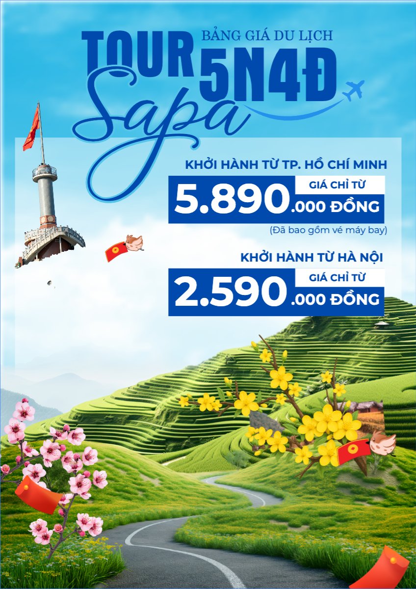 Tour 5N4Đ Sapa