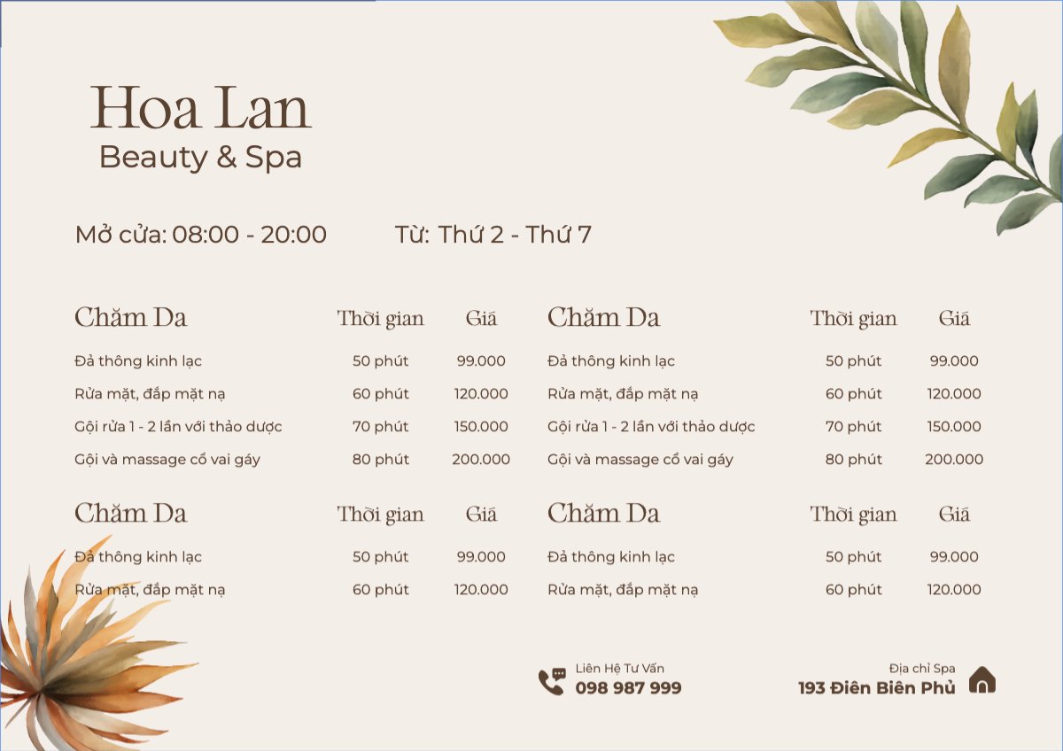 Tiệm tóc, tiệm cắt tóc, salon, nail, spa, beauty, làm đẹp, thẩm mỹ