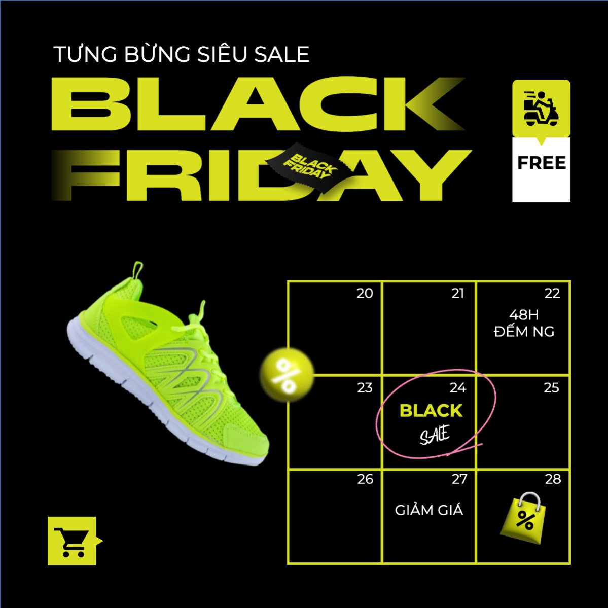 Black friday giảm giá