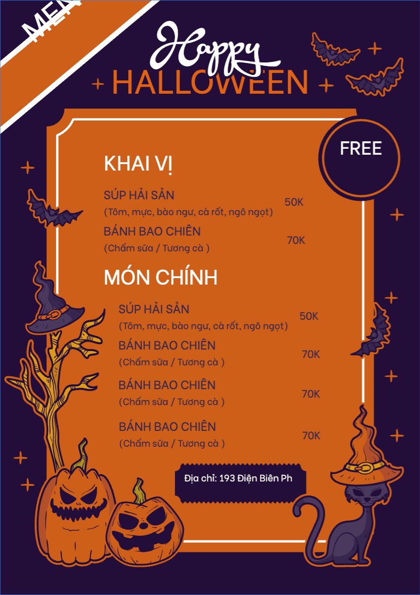 Halloween, lễ hội ma quái, sự kiện, event, nước uống, drink, food, ẩm thực, dễ thương, cute, chibi, hoạt hình, cartoon