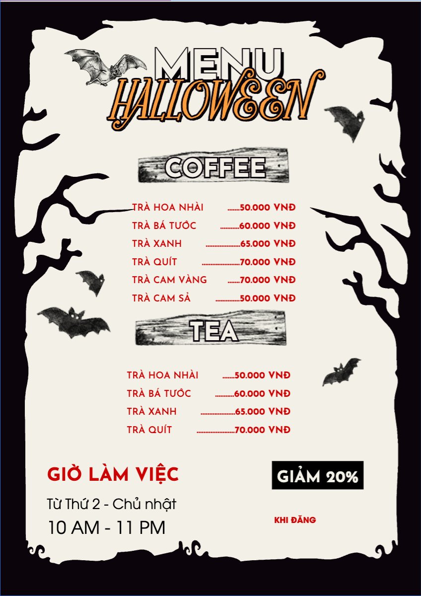 Halloween, lễ hội ma quái, nước uống, drink, ẩm thực, food, dễ thương, cute, chibi, hoạt hình, cartoon