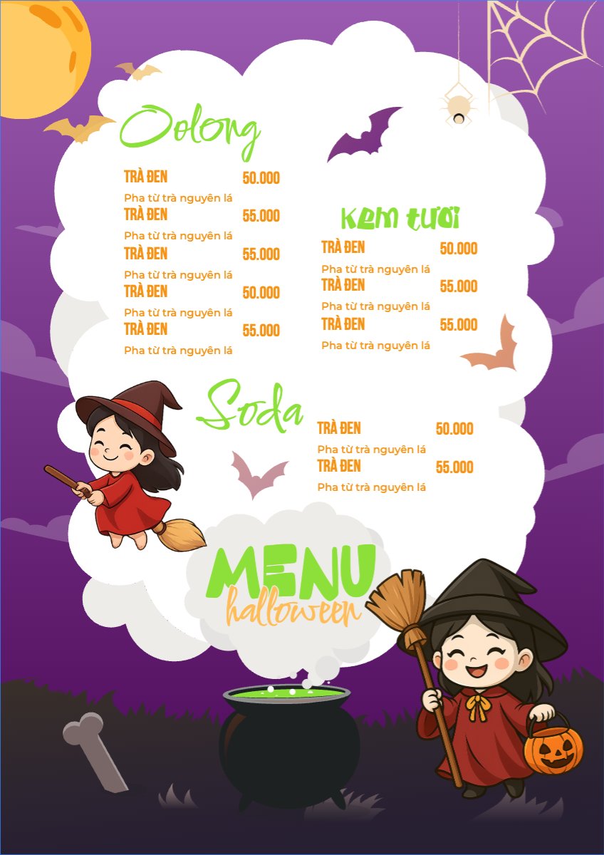 Halloween, lễ hội ma quái, nước uống, drink, ẩm thực, food, dễ thương, cute, chibi, hoạt hình, cartoon