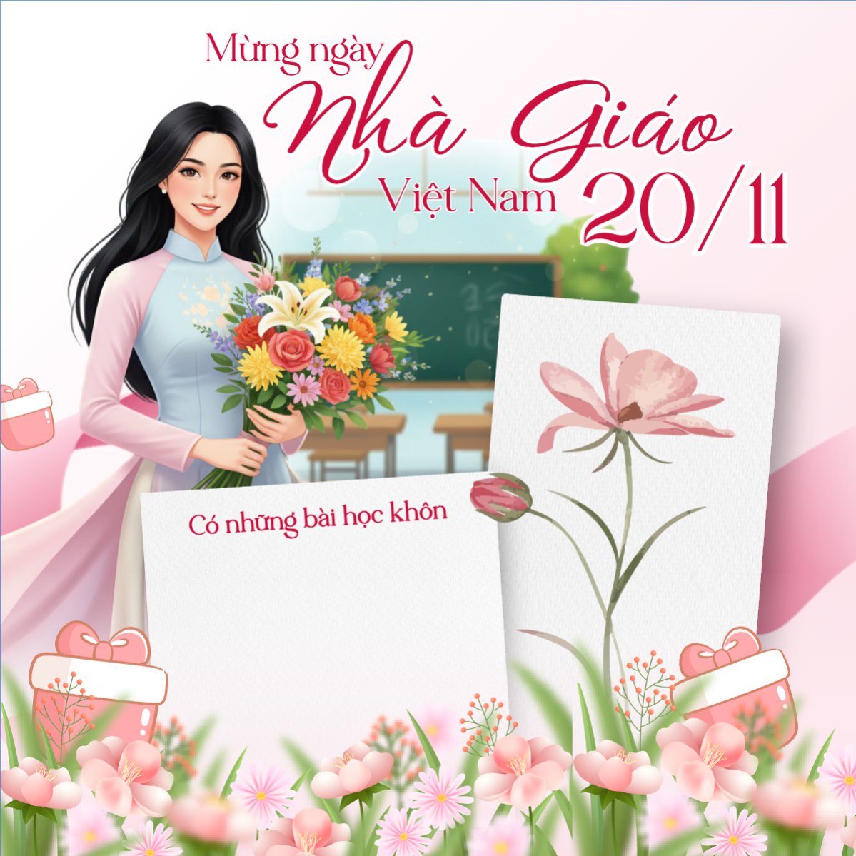 Mừng ngày nhà giáo Việt Nam