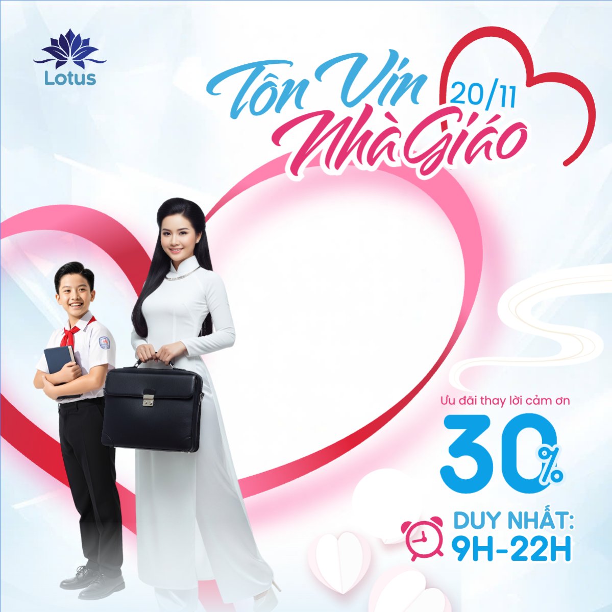 Chương trình giảm giá 20/11