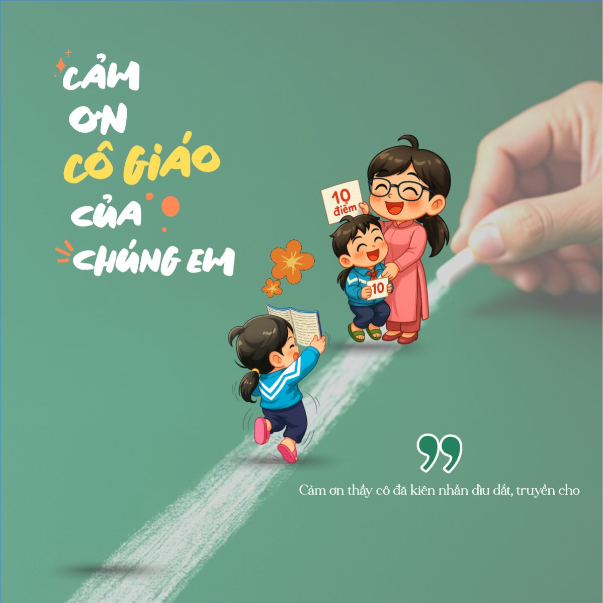Lời cảm ơn thầy cô