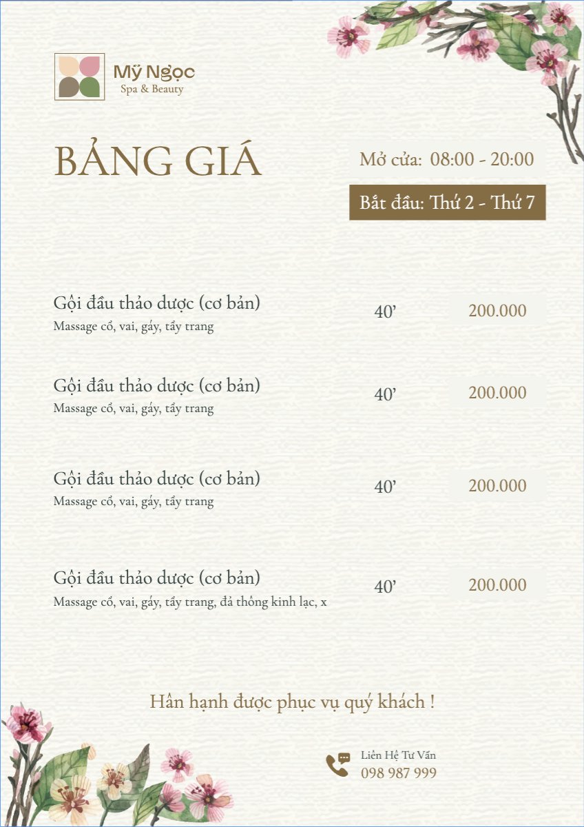 Tiệm tóc, tiệm cắt tóc, salon, nail, spa, beauty, làm đẹp, thẩm mỹ