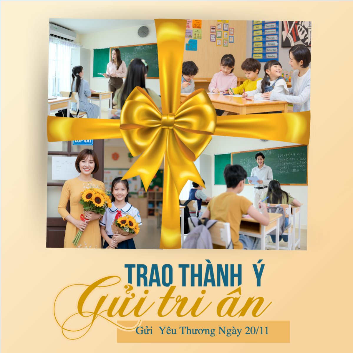 Trao thành ý gửi tri ân