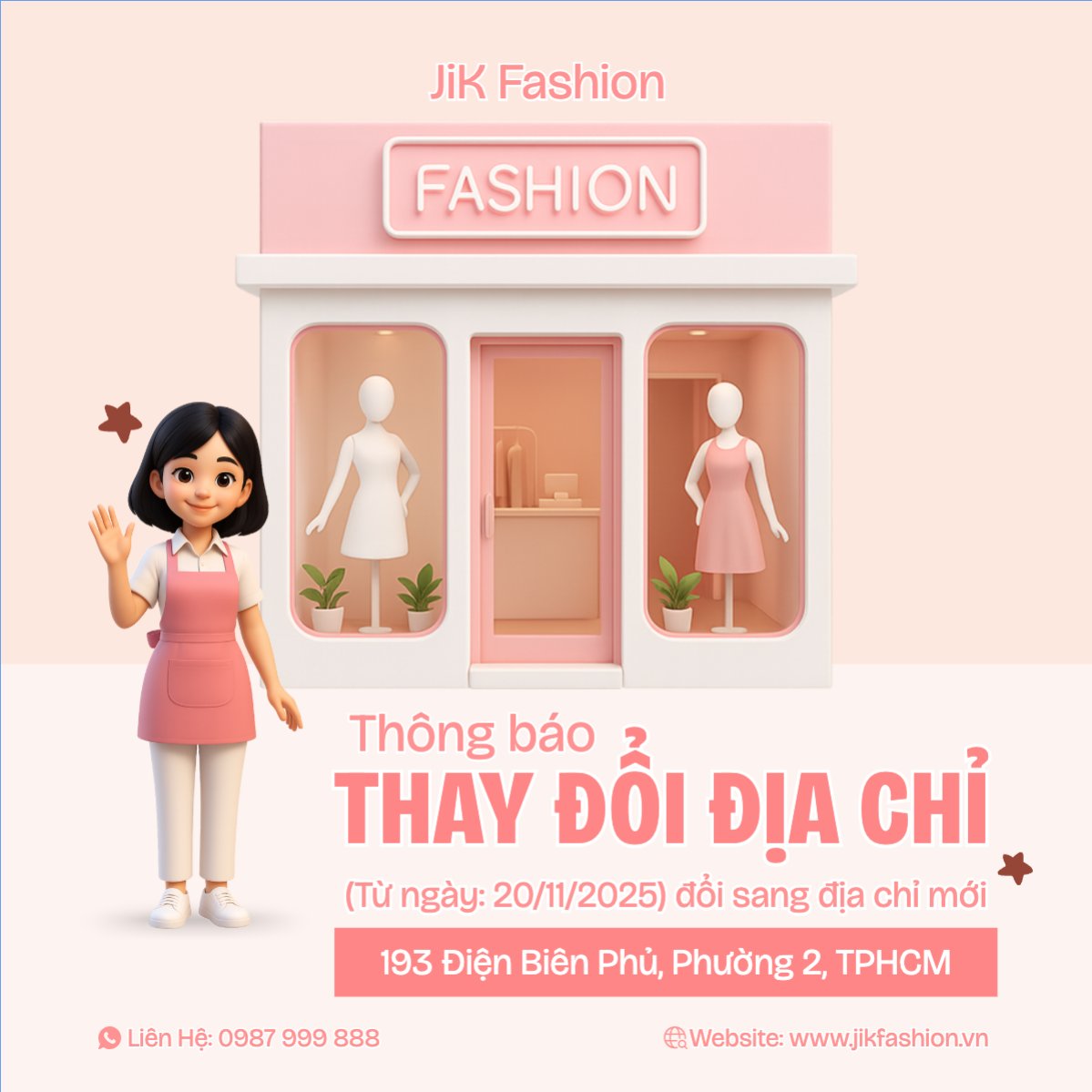 Thông báo thay đổi địa chỉ