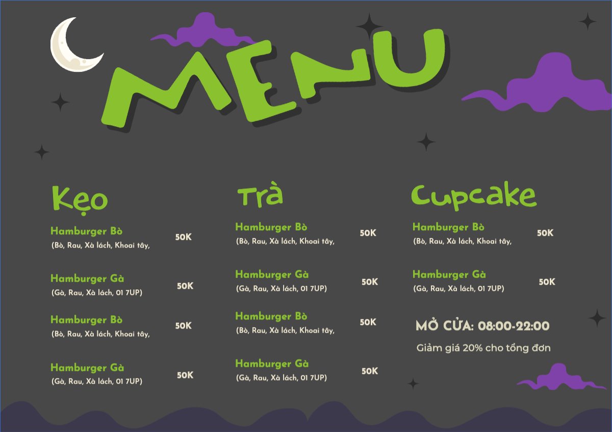 Halloween, đồ ăn, food, thực phẩm, ẩm thực, món ăn, F&B, nhà hàng, thức ăn