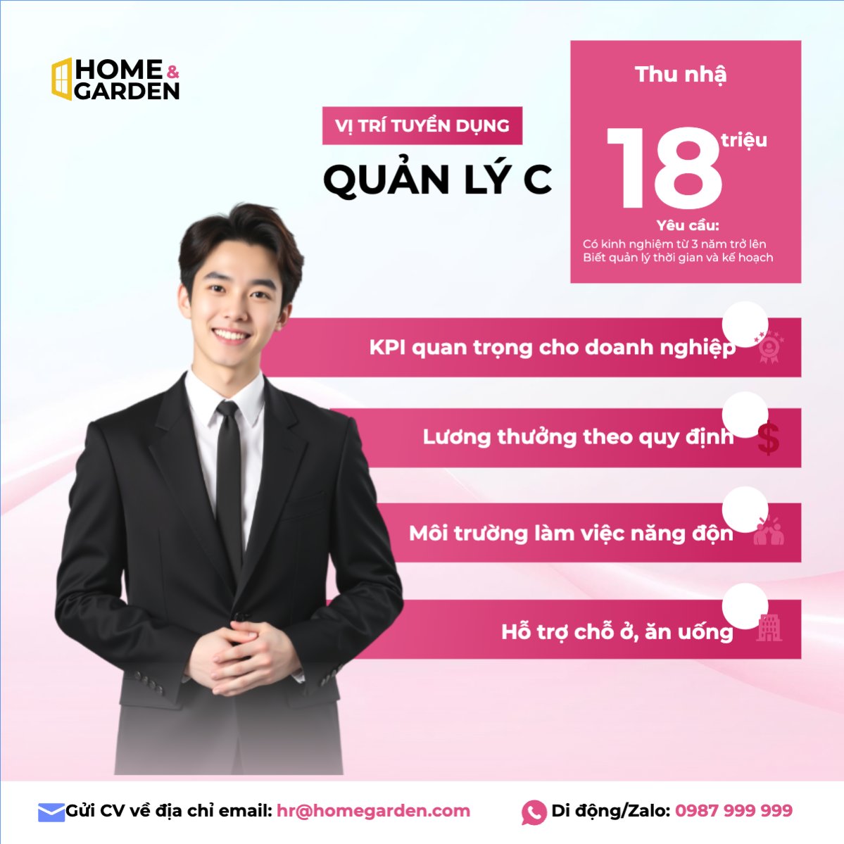 Tuyển dụng, quản lý cửa hàng, văn phòng, office, doanh nghiệp, hiện đại, modern