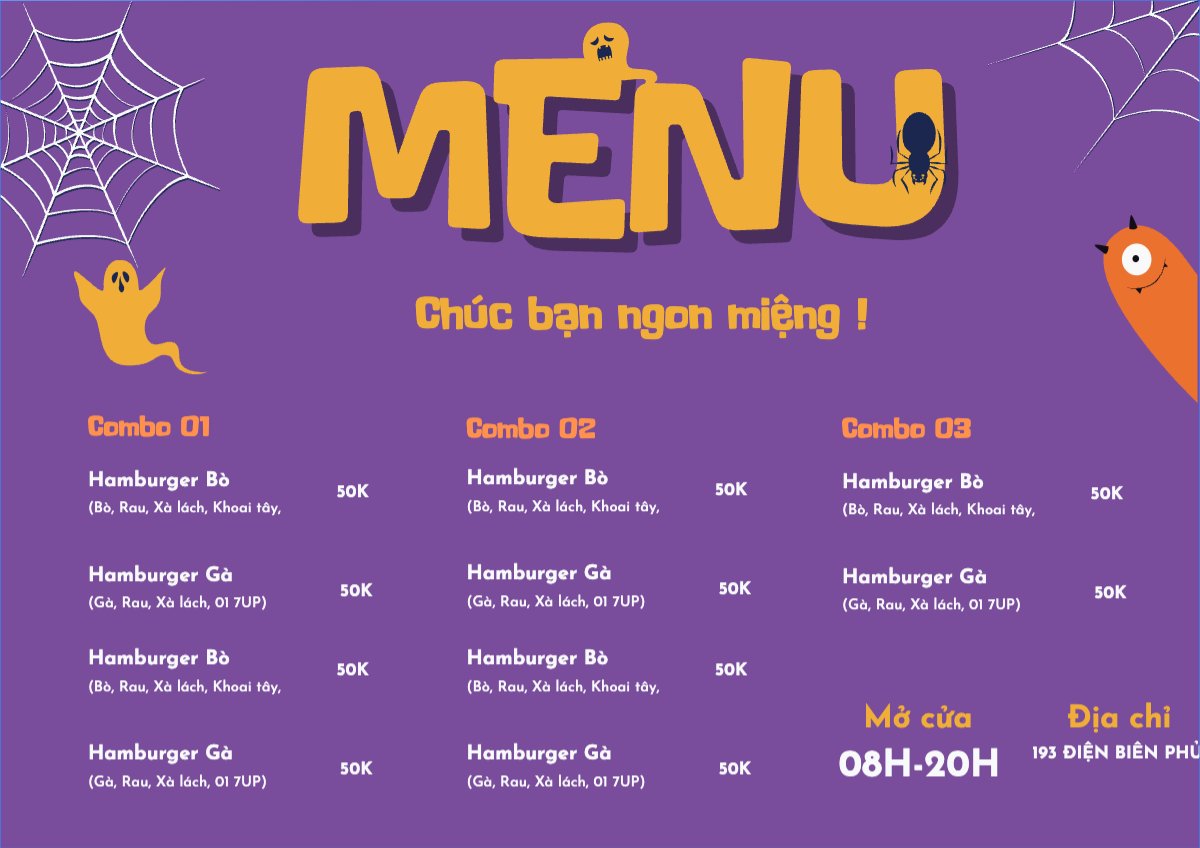 Halloween, đồ ăn, food, thực phẩm, ẩm thực, món ăn, F&B, nhà hàng, thức ăn