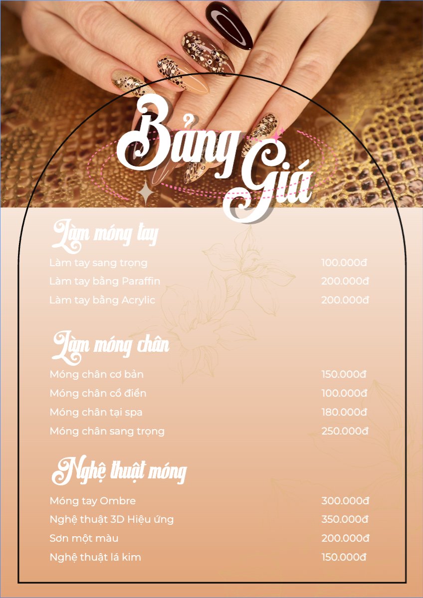 Tiệm tóc, tiệm cắt tóc, salon, nail, spa, beauty, làm đẹp, thẩm mỹ