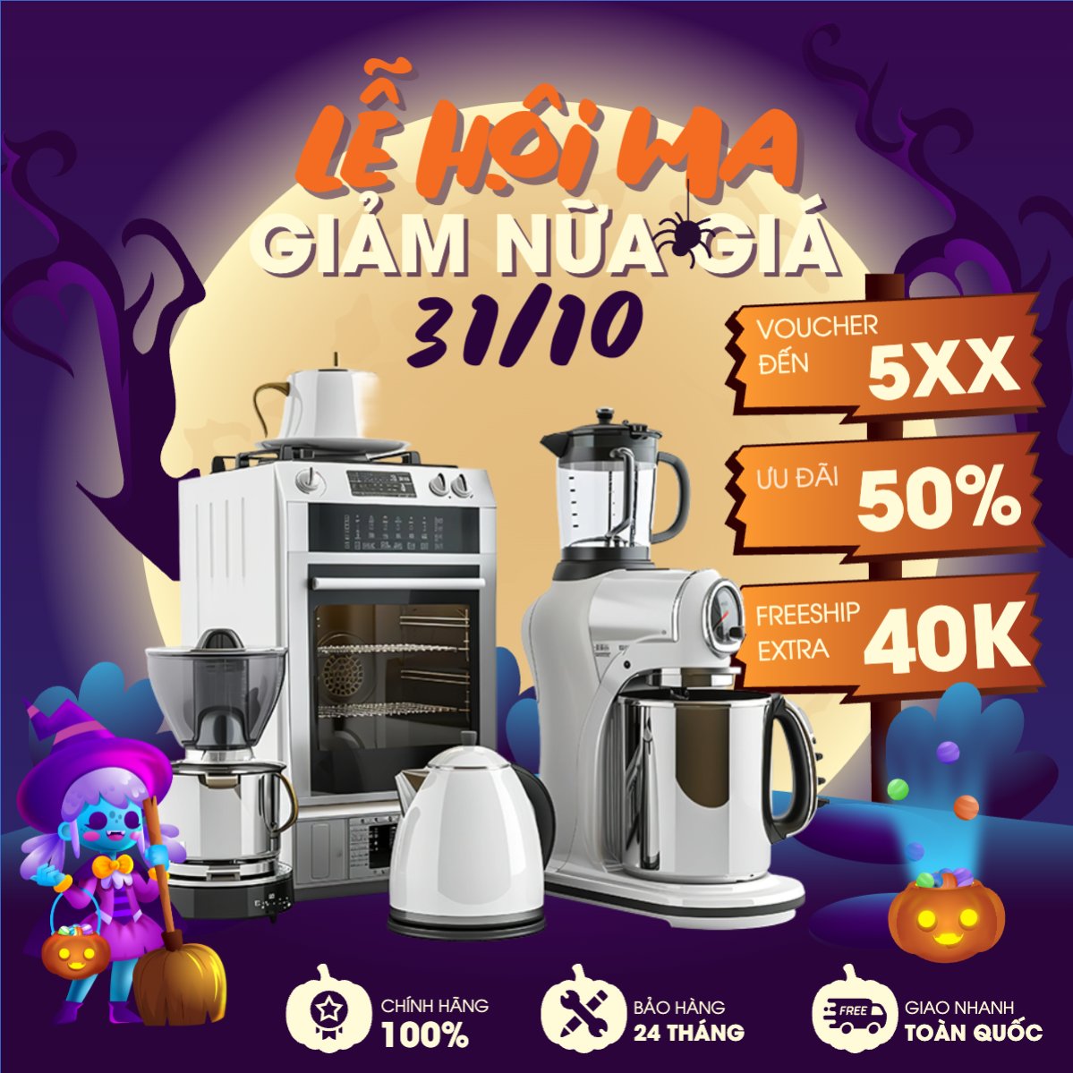 Halloween, lễ hội ma quái, sự kiện, event, công nghệ, technology, điện tử, electronic, dễ thương, cute, chibi, hoạt hình, cartoon