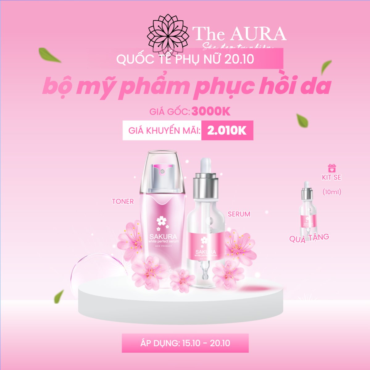 20/10, Ngày phụ nữ Việt Nam, Vietnamese Women's Day, phụ nữ, sự kiện, event, mỹ phẩm, làm đẹp, beauty, hiện đại, modern, hoa lá