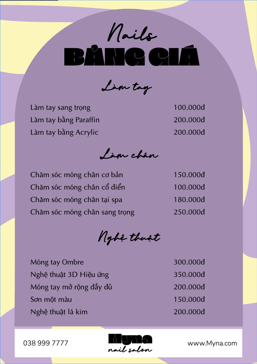 Tiệm tóc, tiệm cắt tóc, salon, nail, spa, beauty, làm đẹp, thẩm mỹ
