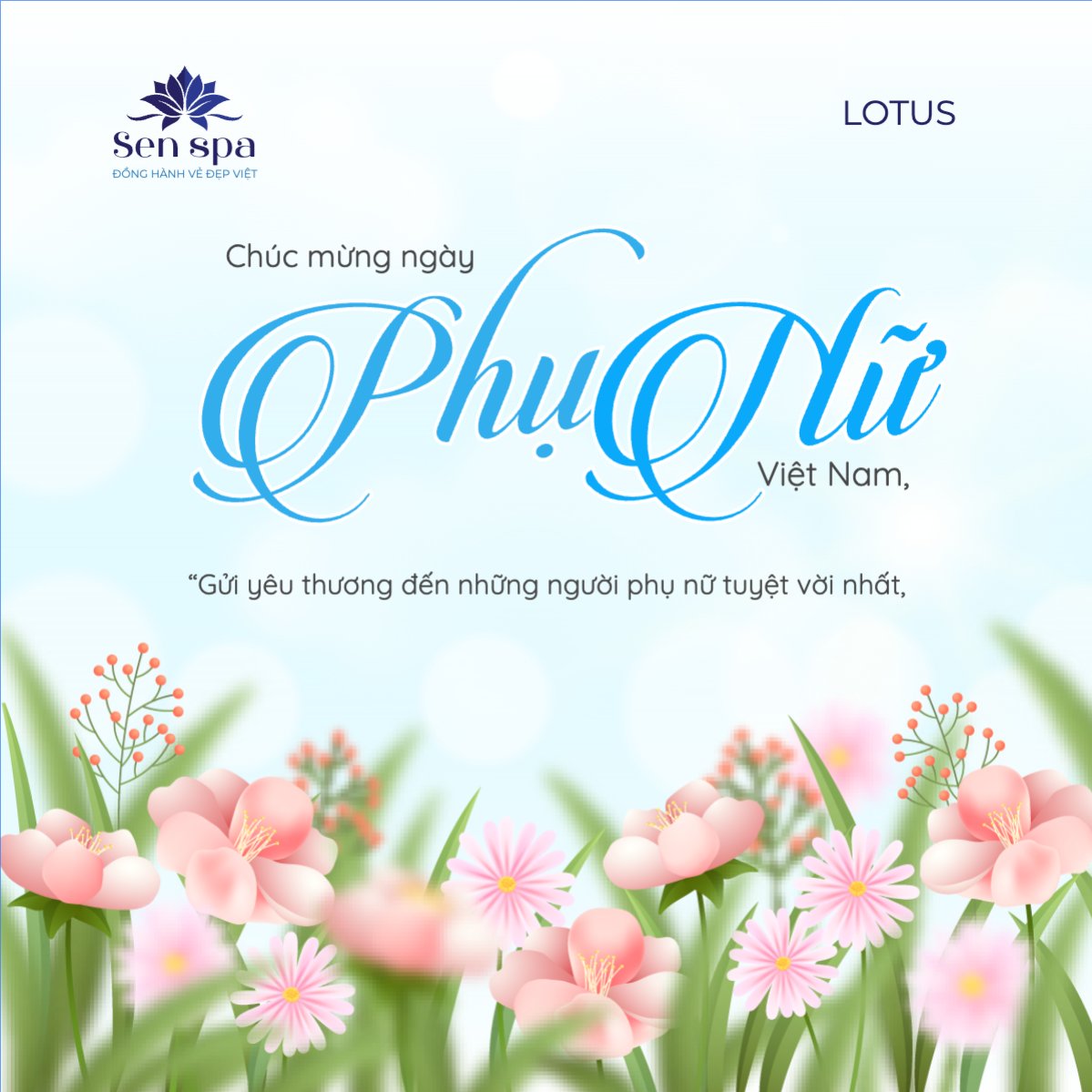 20/10, Ngày phụ nữ Việt Nam, Vietnamese Women's Day, phụ nữ, sự kiện, event, mỹ phẩm, làm đẹp, beauty, hiện đại, modern, hoa lá