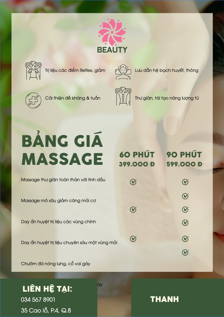 Tiệm tóc, tiệm cắt tóc, salon, nail, spa, beauty, làm đẹp, thẩm mỹ