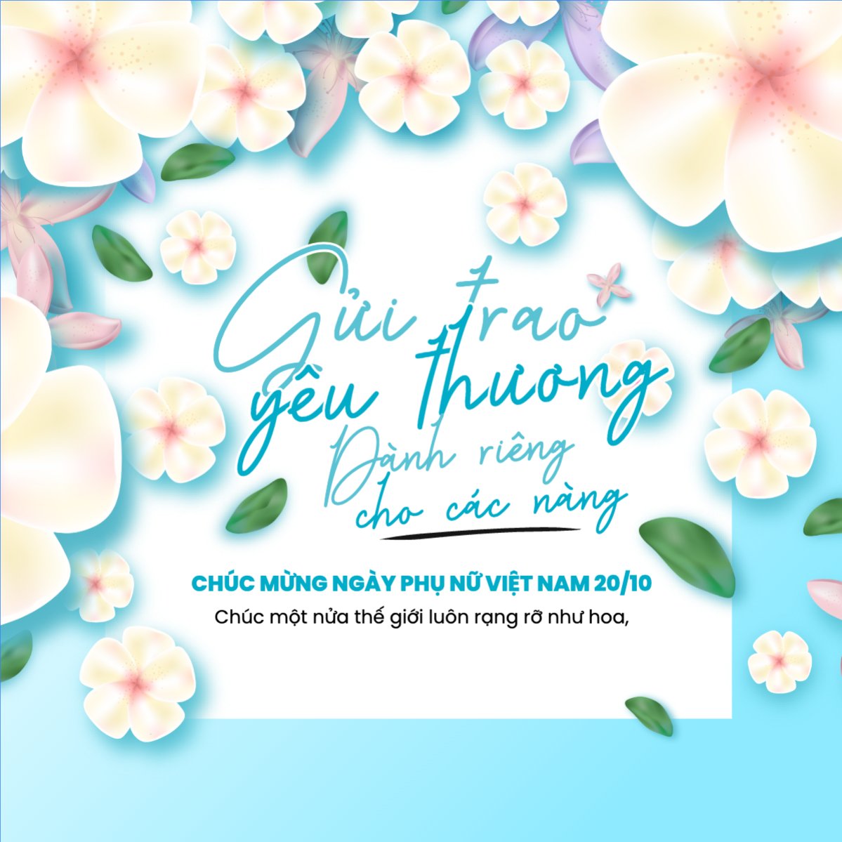 20/10, Ngày phụ nữ Việt Nam, Vietnamese Women's Day, phụ nữ, sự kiện, event, mỹ phẩm, làm đẹp, beauty, hiện đại, modern