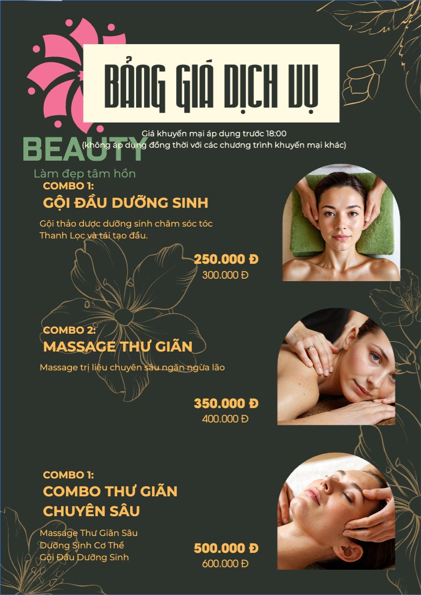 Tiệm tóc, tiệm cắt tóc, salon, nail, spa, beauty, làm đẹp, thẩm mỹ