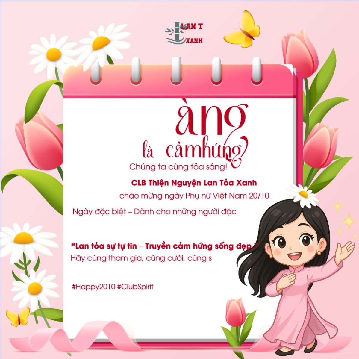 20/10, Ngày phụ nữ Việt Nam, Vietnamese Women's Day, phụ nữ, sự kiện, event, dễ thương, cute, chibi, hoạt hình, cartoon