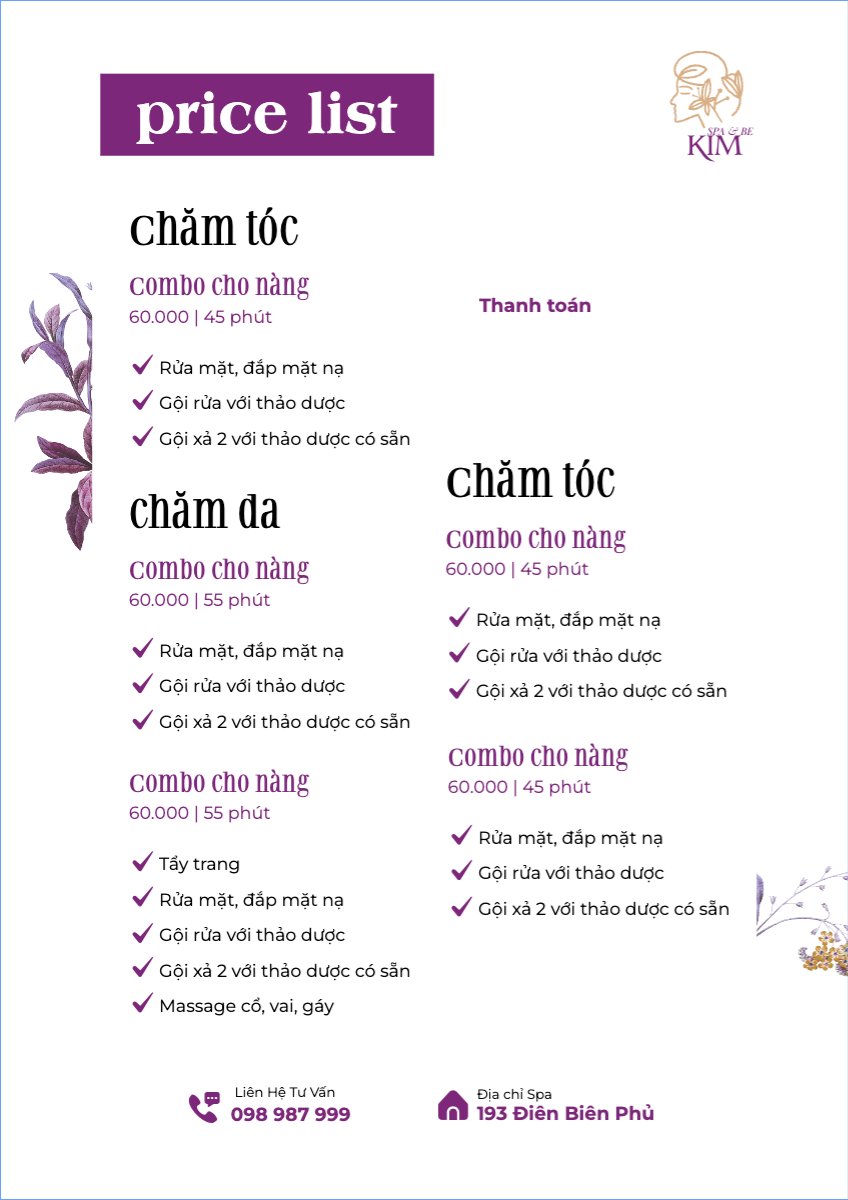 Tiệm tóc, tiệm cắt tóc, salon, nail, spa, beauty, làm đẹp, thẩm mỹ