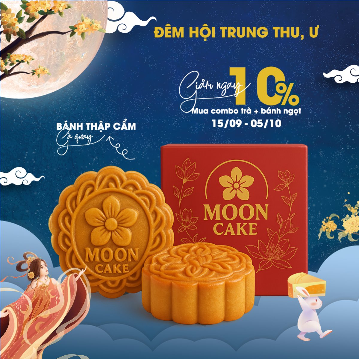 Trung thu, Tết Đoàn Viên, mid-autumn festival, sự kiện, event, lễ hội, festival, ẩm thực, food, bánh trung thu, cute, dễ thương