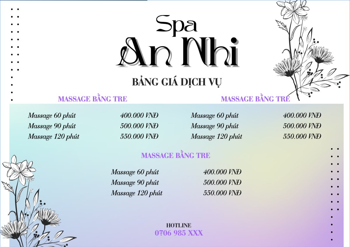 Spa, beauty, làm đẹp, thẩm mỹ,gội đầu