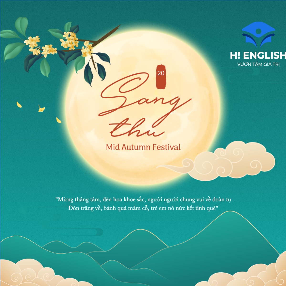 Trung thu, Tết Đoàn Viên, mid-autumn festival, sự kiện, event, dễ thương, cute, hiện đại, modern