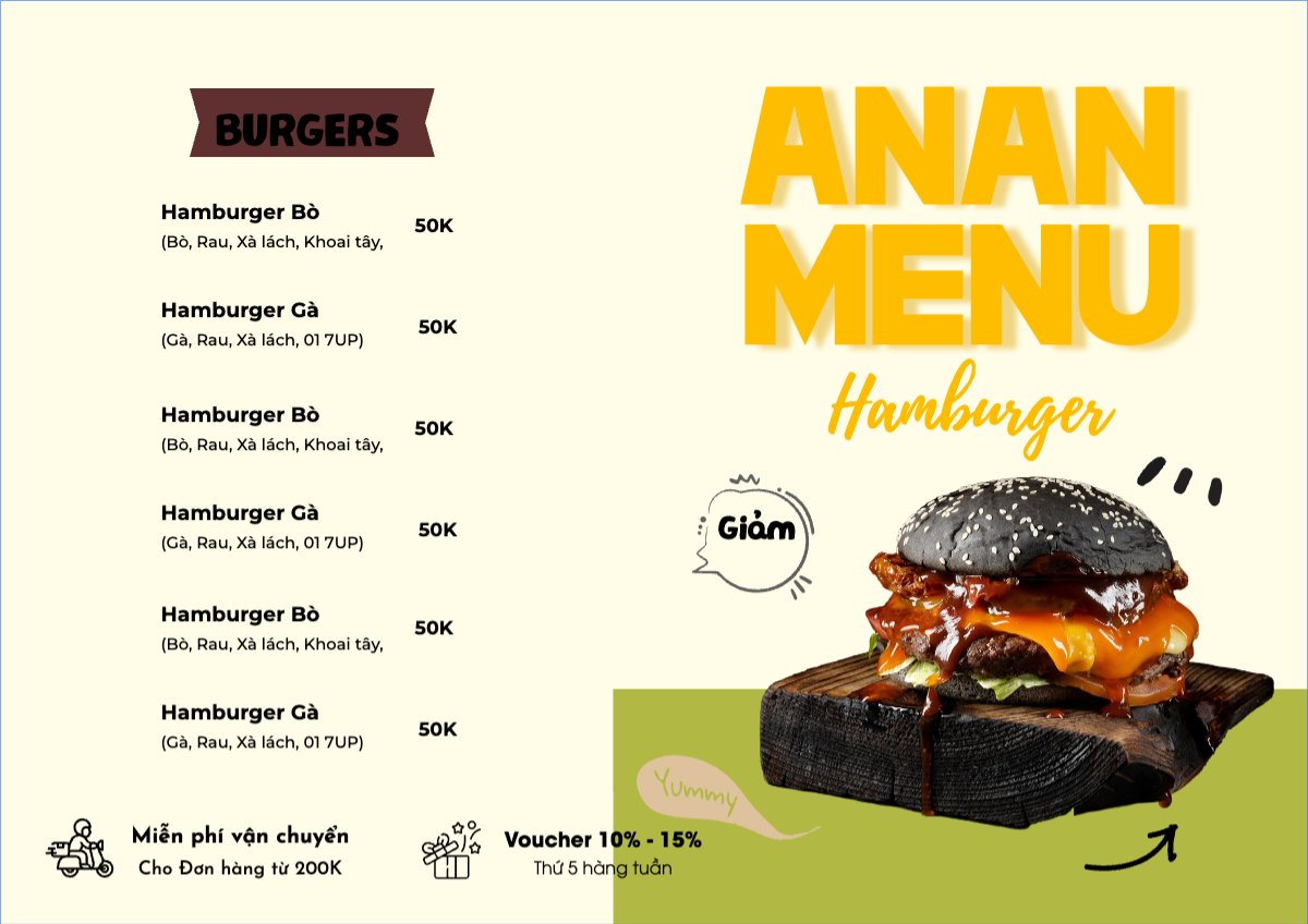 Đồ ăn, food, thực phẩm, ẩm thực, món ăn, F&B, nhà hàng, thức ăn, ăn vặt, fastfood, hamburger
