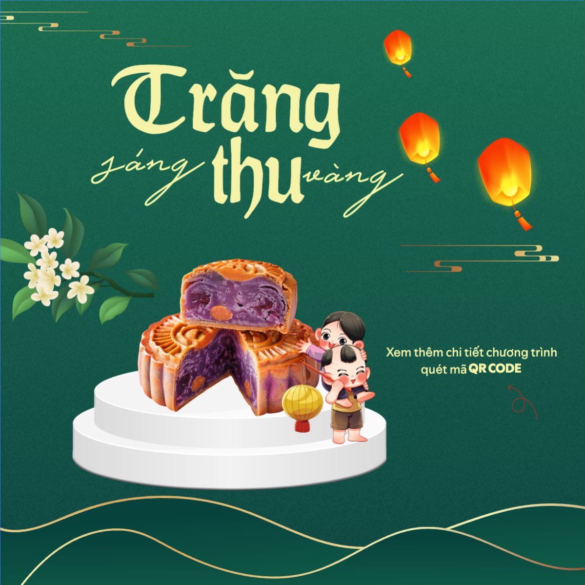 Trung thu, Tết Đoàn Viên, mid-autumn festival, sự kiện, event, lễ hội, festival, ẩm thực, food, bánh trung thu, cute, dễ thương