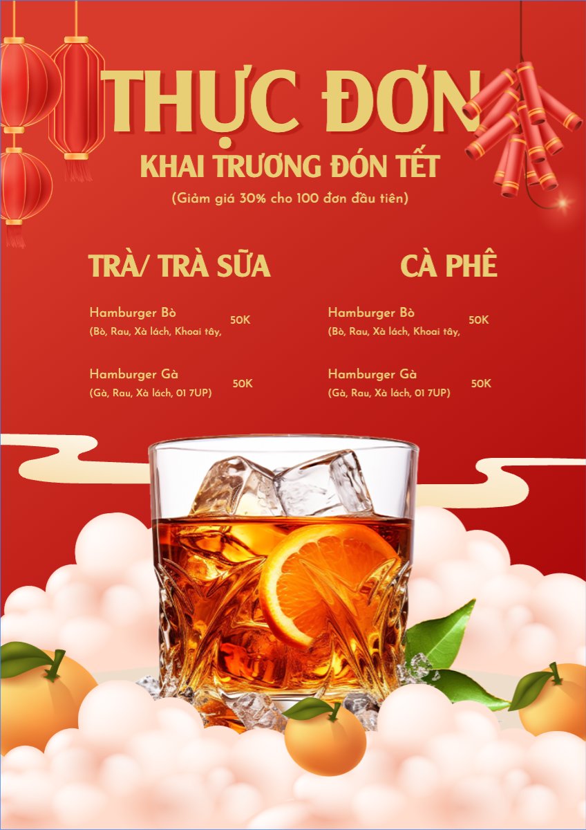 Tết, Xuân, Ất tỵ, năm 2025, 2025, nước uống, drink