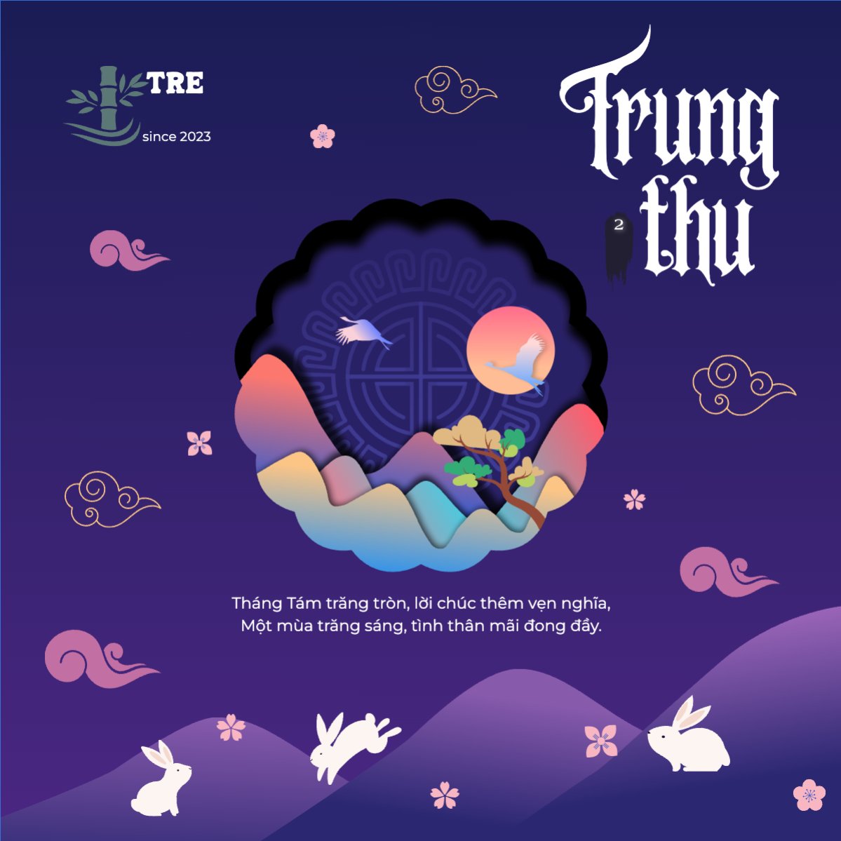 Trung thu, Tết Đoàn Viên, mid-autumn festival, sự kiện, event, dễ thương, cute, chibi, hoạt hình, cartoon