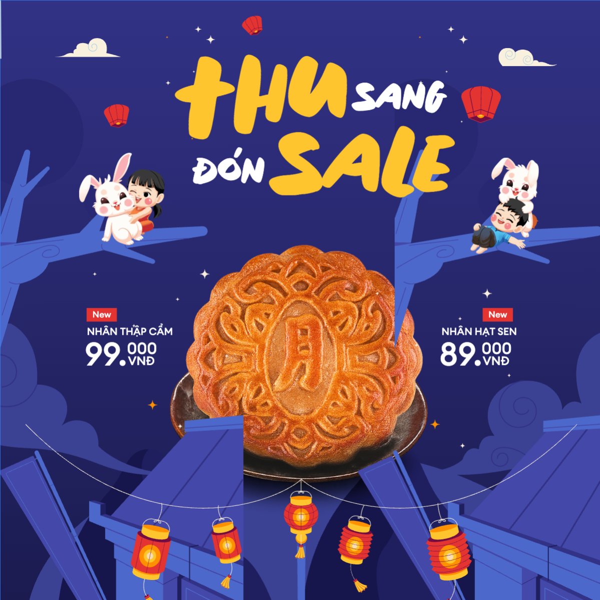 Trung thu, Tết Đoàn Viên, mid-autumn festival, sự kiện, event, lễ hội, festival, ẩm thực, food, bánh trung thu, cute, dễ thương