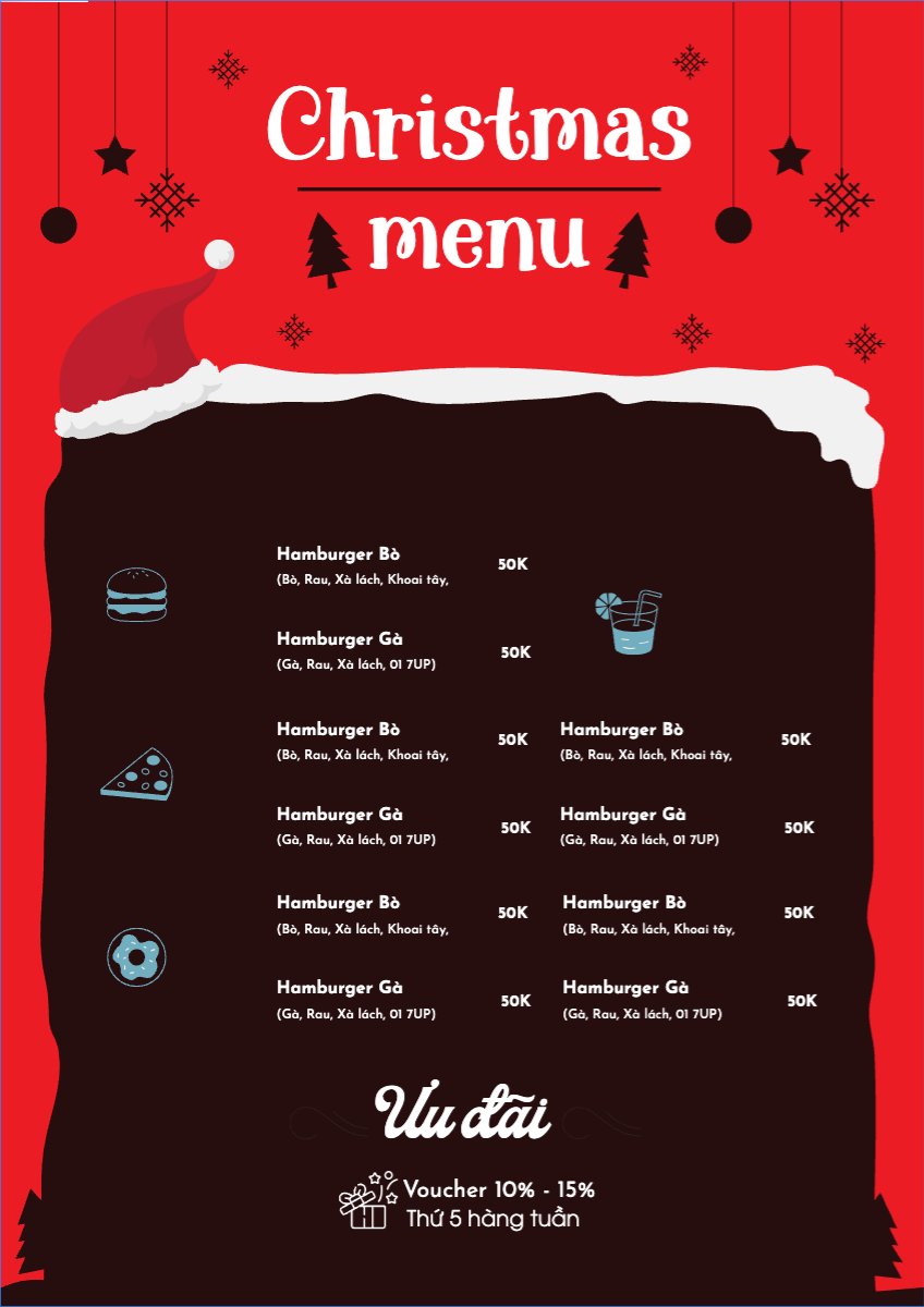 Giáng sinh, Christmas, Noel, 25/12, nước uống, đồ uống, drink, trà sữa, milktea