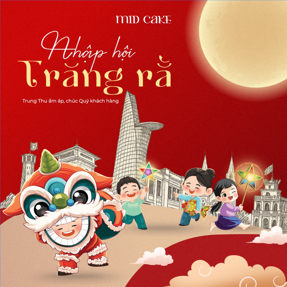 Trung thu, Tết Đoàn Viên, mid-autumn festival, sự kiện, ẩm thực, food, event, hiện đại, modern, cute, dễ thương, chibi