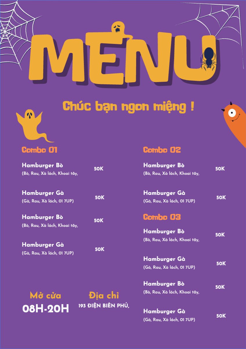 Halloween, đồ ăn, food, thực phẩm, ẩm thực, món ăn, F&B, nhà hàng, thức ăn