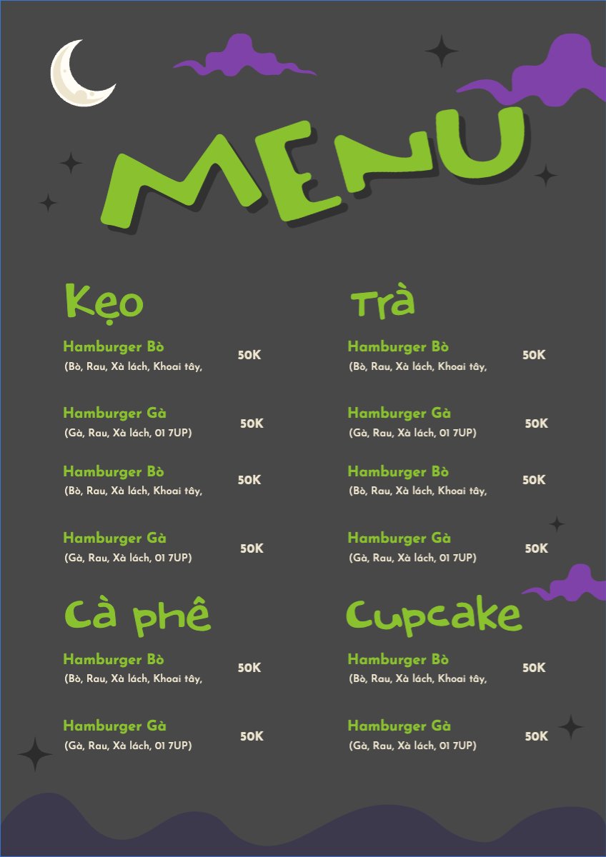 Halloween, đồ ăn, food, thực phẩm, ẩm thực, món ăn, F&B, nhà hàng, thức ăn