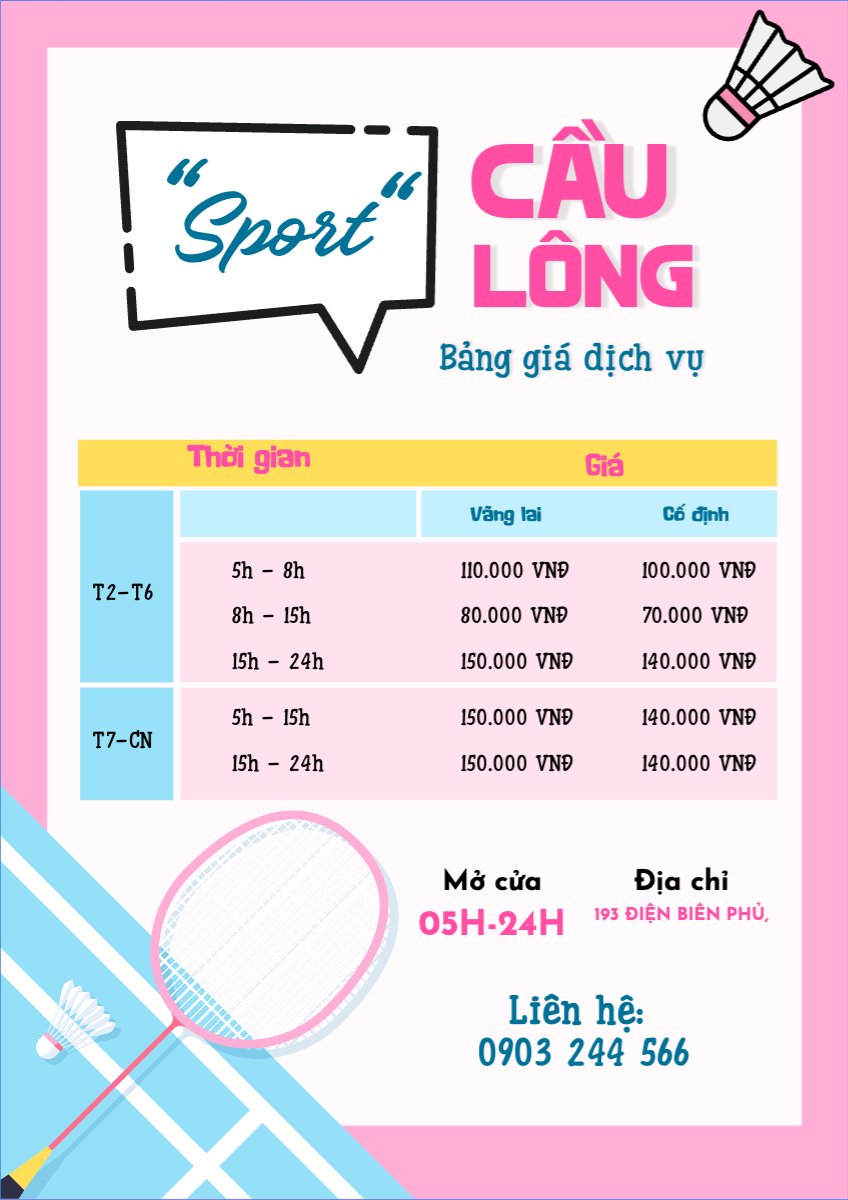 Thể thao, cầu lông, badminton, sport