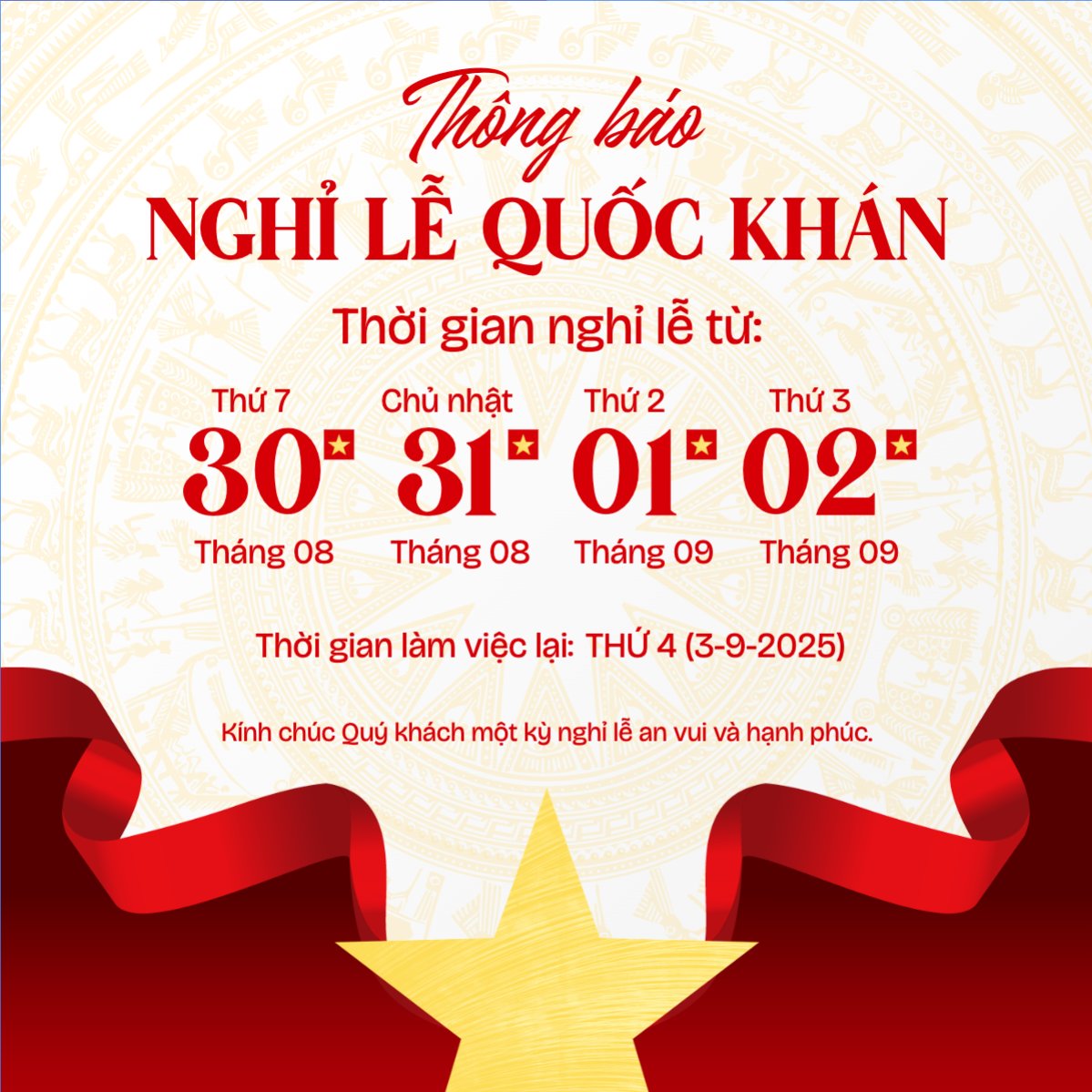 2/9, Quốc Khánh, lễ hội, thông báo, lịch nghỉ, Việt Nam, sự kiện, event, hiện đại, modern