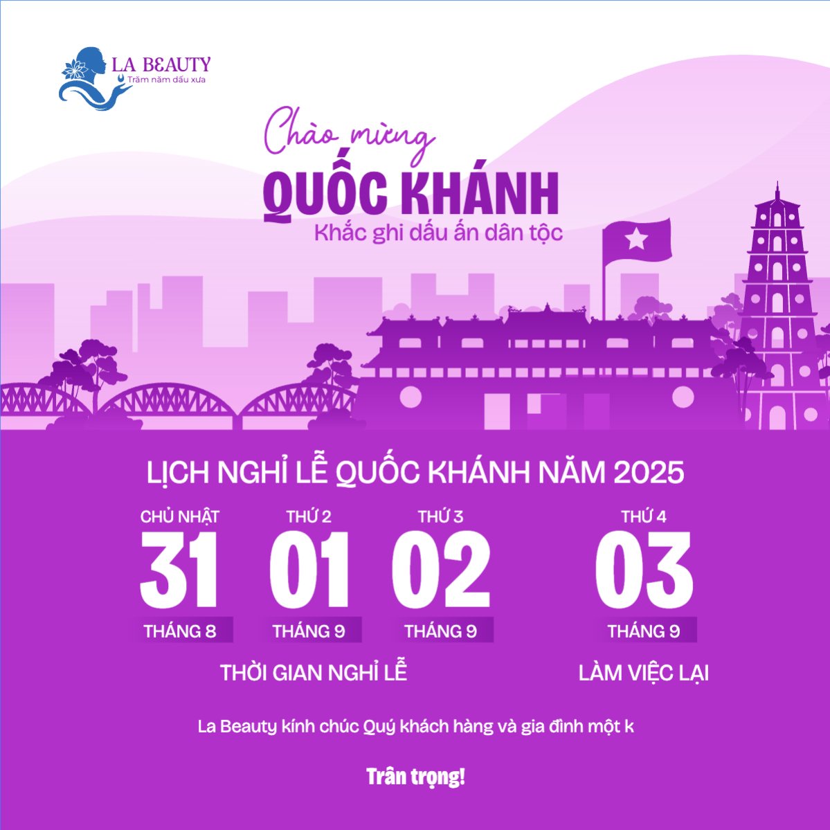 2/9, Quốc Khánh, lễ hội, thông báo, lịch nghỉ, Việt Nam, sự kiện, event, hiện đại, modern