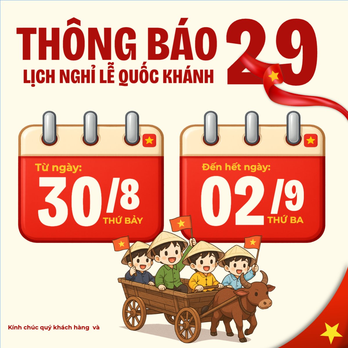 2/9, Quốc Khánh, lễ hội, thông báo, lịch nghỉ, Việt Nam, sự kiện, dễ thương, cute, chibi, hoạt hình, cartoon