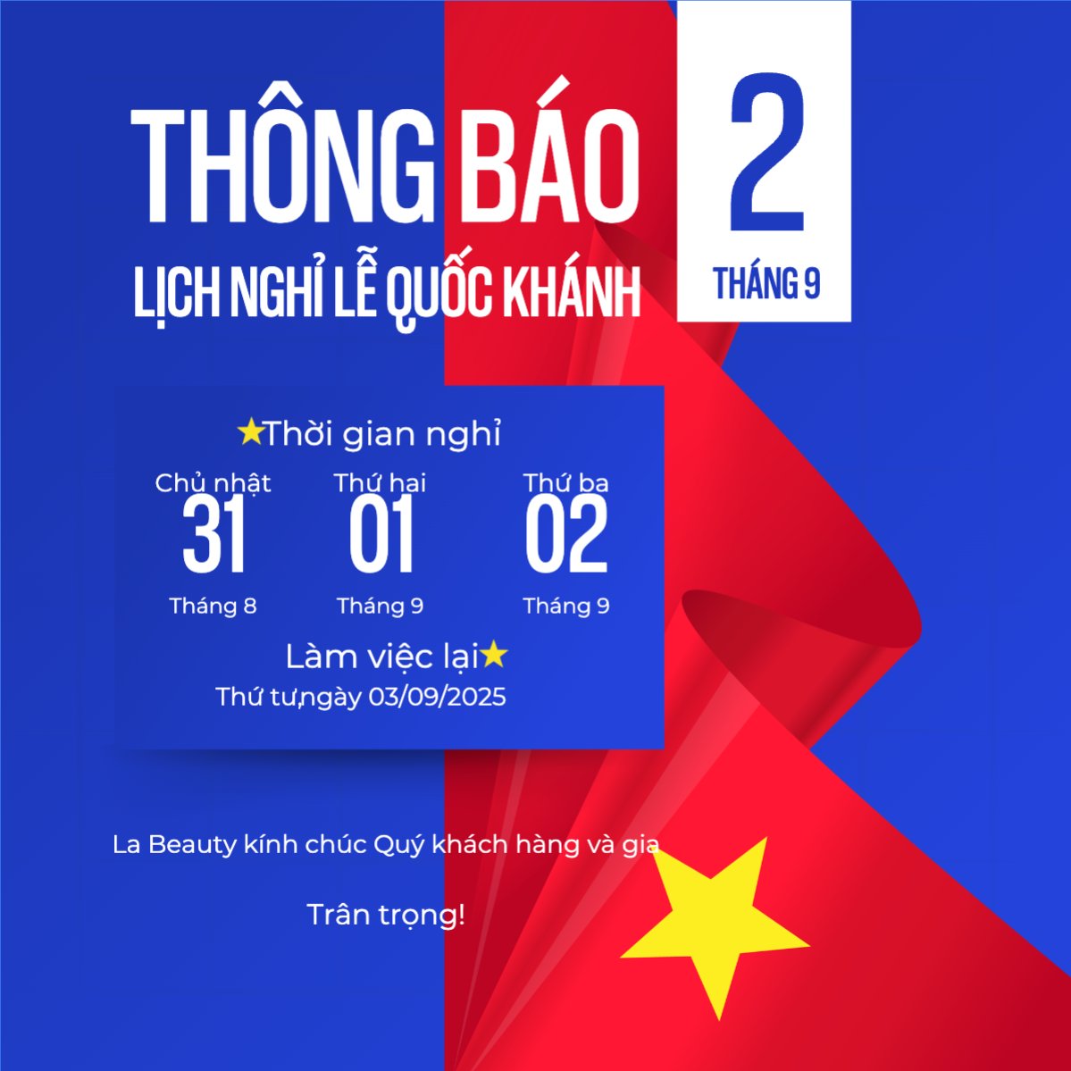 2/9, Quốc Khánh, lễ hội, thông báo, lịch nghỉ, Việt Nam, sự kiện, event, hiện đại, modern