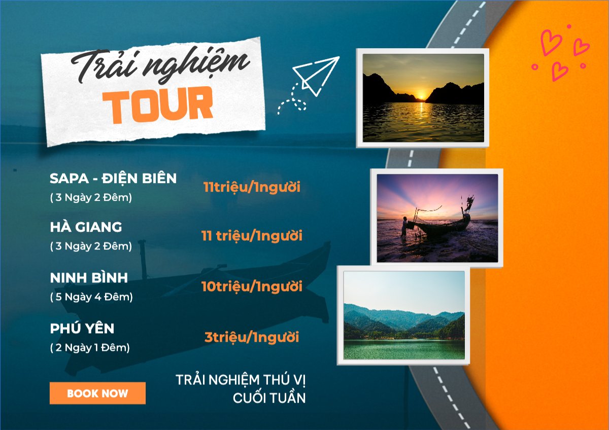 Du lịch, travel, tourism, trải nghiệm, khám phá