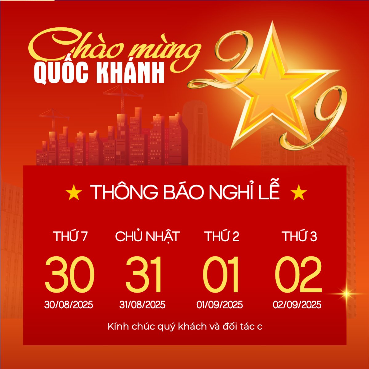 2/9, Quốc Khánh, lễ hội, thông báo, lịch nghỉ, Việt Nam, sự kiện, event, hiện đại, modern