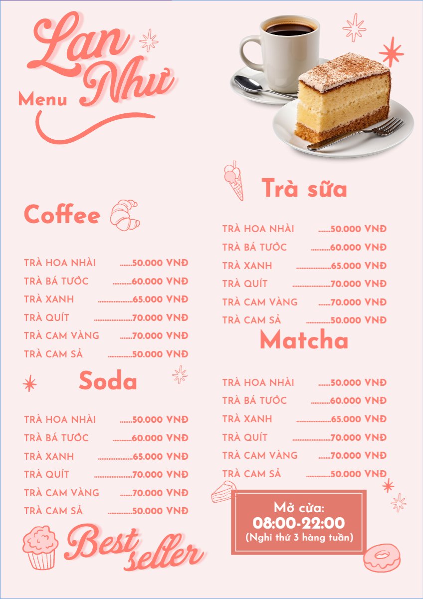 Nước uống, juice, giải khát, F&B, drink