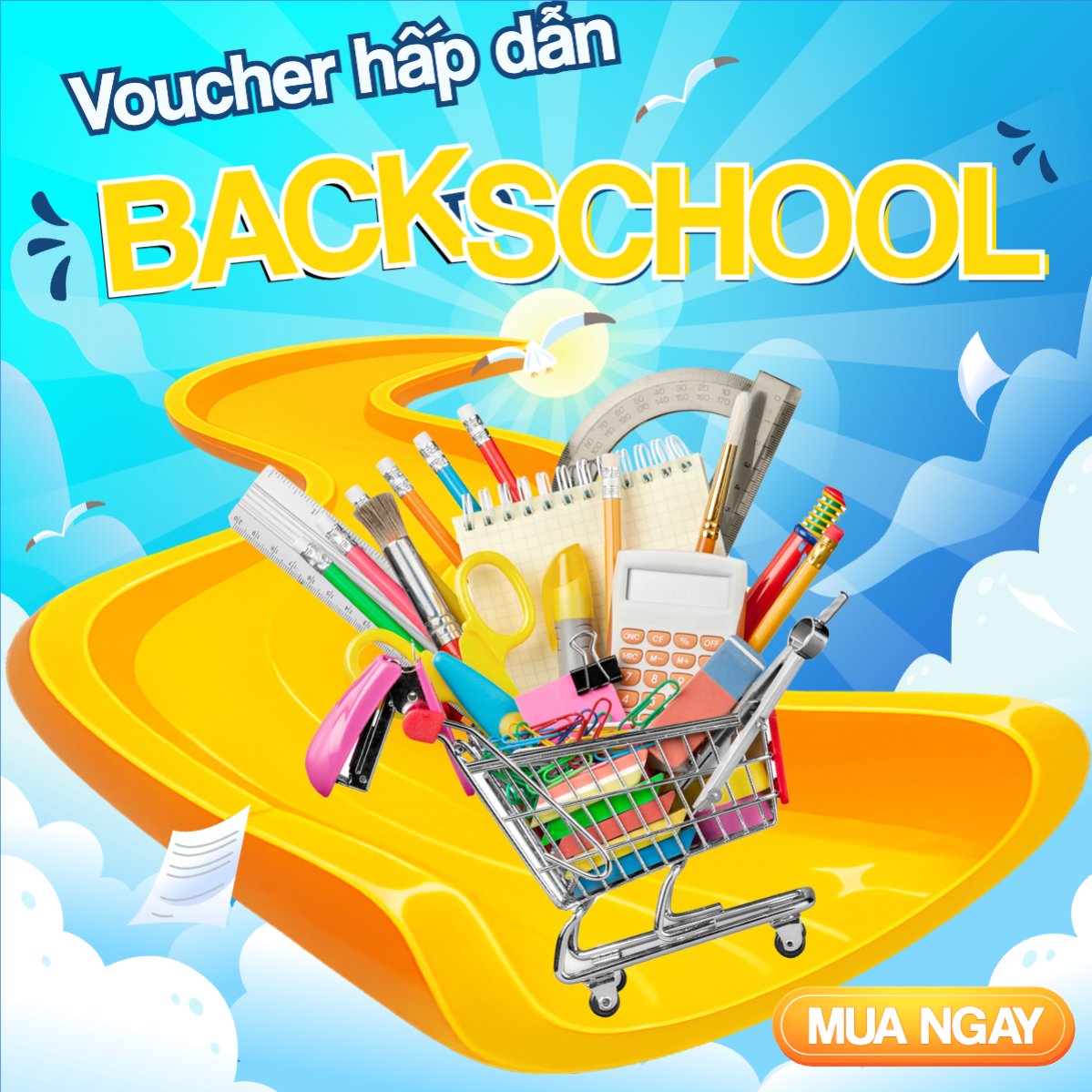 Tựu trường, đến trường, nhập học, giáo dục, education, school, trường học, dễ thương, cute, chibi, hoạt hình, cartoon