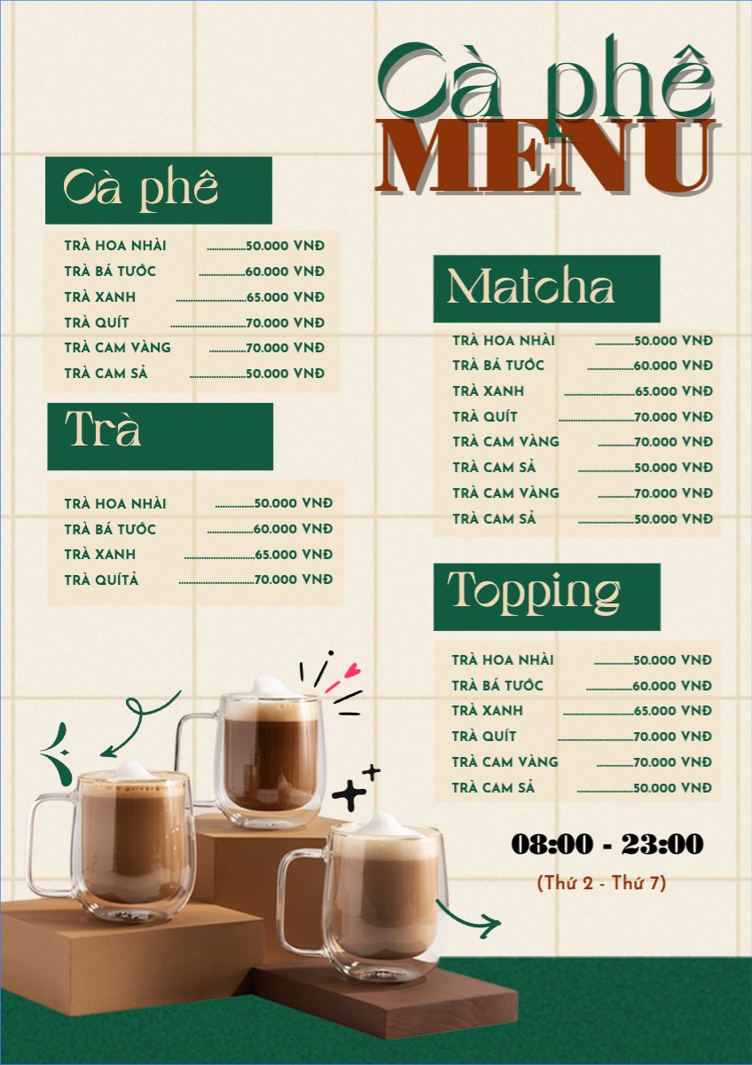 Nước uống, juice, giải khát, F&B, drink