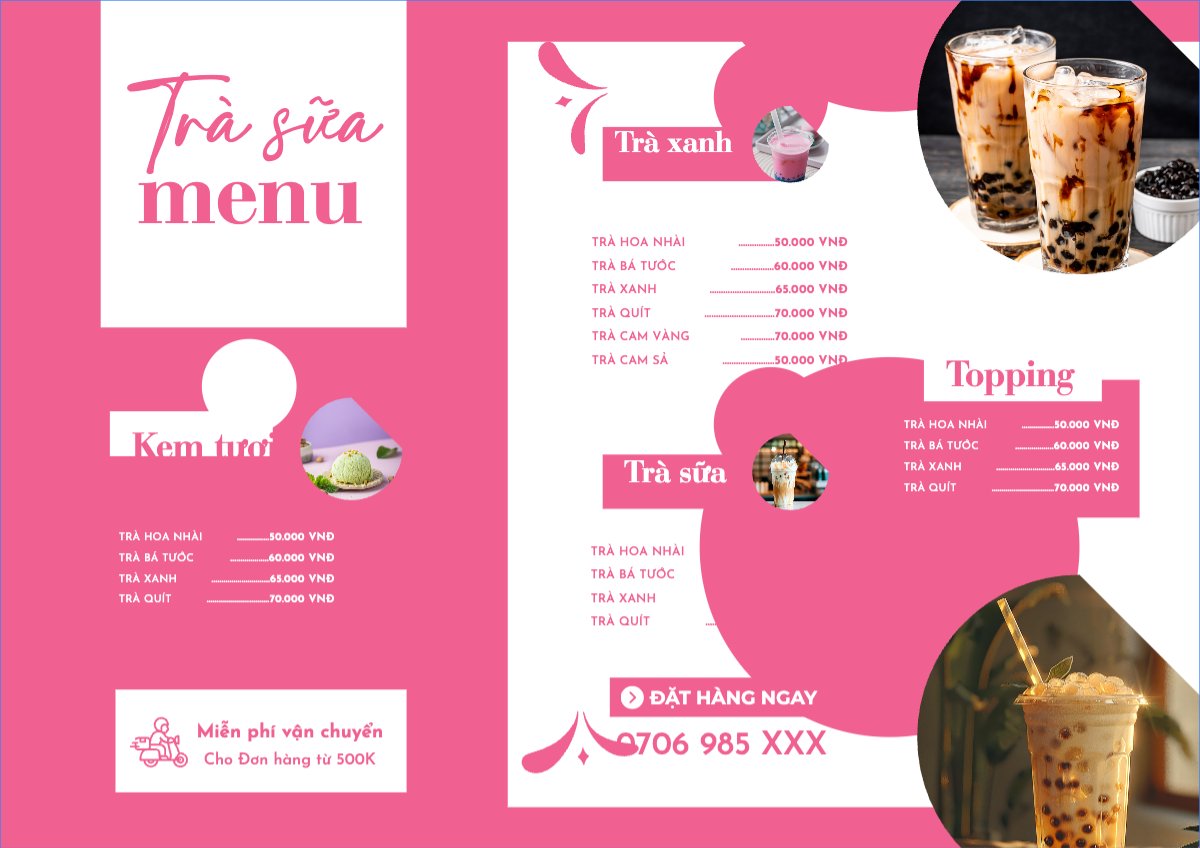 Nước uống, juice, giải khát, F&B, drink, nước ép, smoothie, sinh tố
